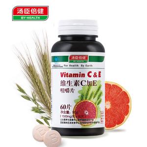 很快资源社区R维生素C加天然维生素E咀嚼片 1.2g/片*60片